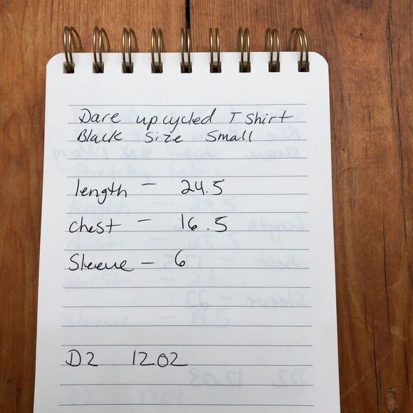 Dare To Keep Kids Off Drugs Distressed Up-Cycled T Shirt Black Sz S 100% Cotton - Picture 9 of 10